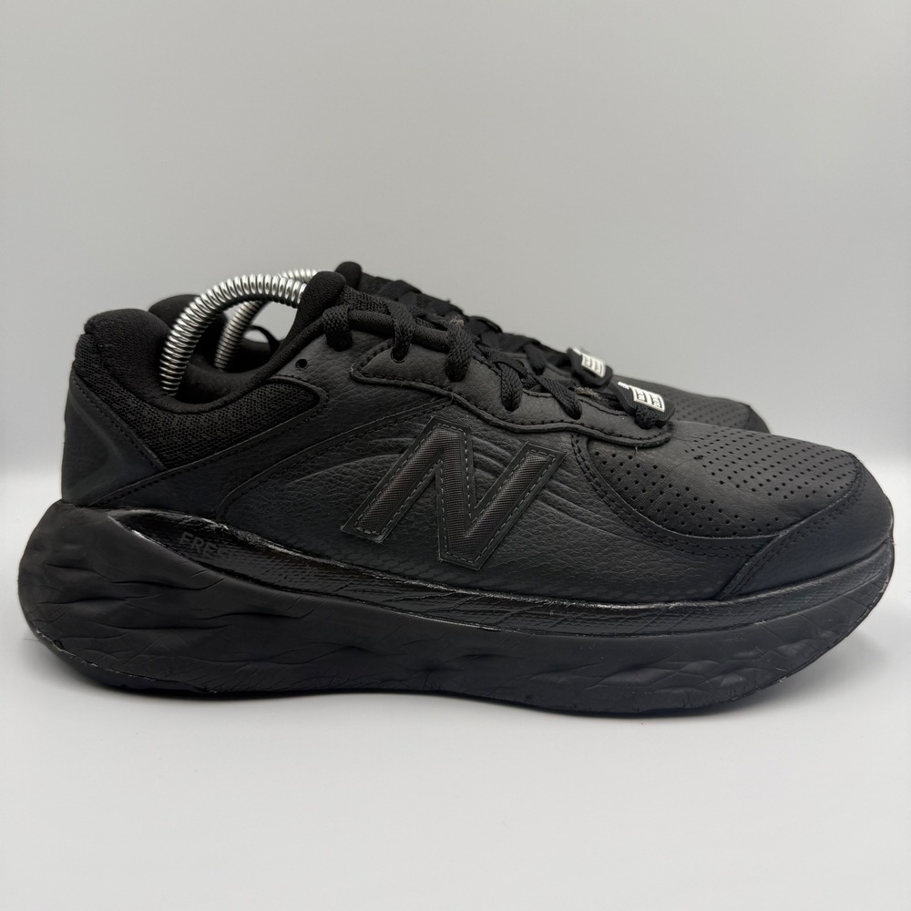 New Balance Fresh Foam 806 Black Sneaker Mens Size 9.5 Work Shoes Slip Resistant